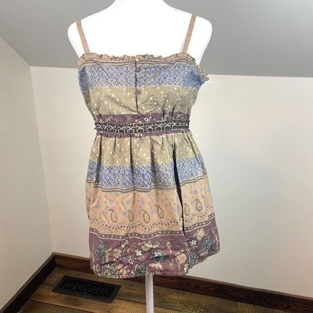 52 Weekends100% Cotton Tank Blouse Beaded Size Medium Women’s